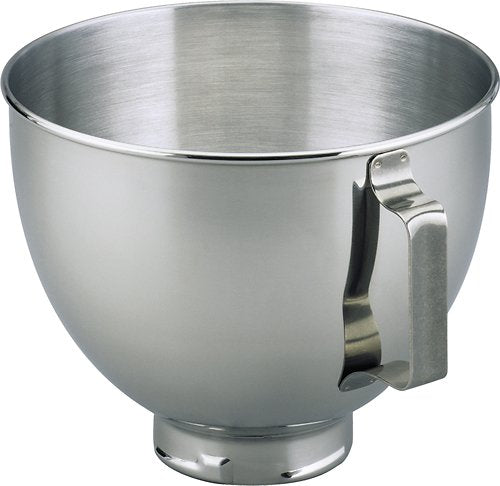 KitchenAid - K45SBWH 4-1/2-Quart Bowl - Stainless-Steel